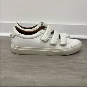 Givenchy Urban Street Triple Velcro Strap White Sneakers